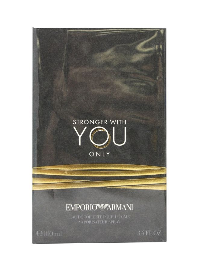 EMPORIO ARMANI Stronger With You Only EDT 100.0ml - Image 4